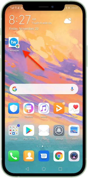 Add to home screen step 3