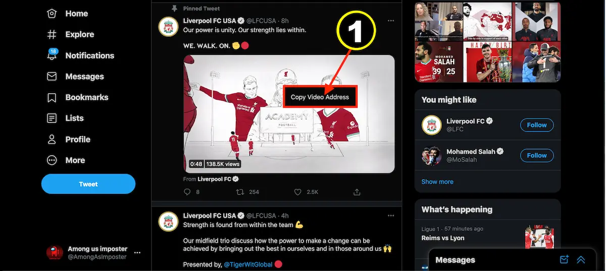 How to use Share icon on Twitter